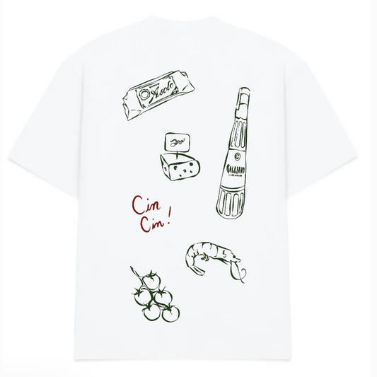 White Tee